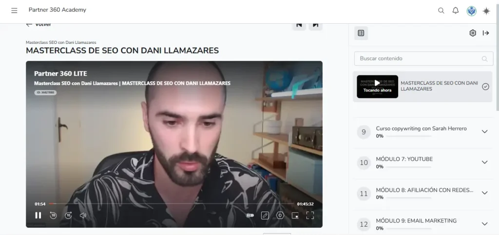Massterclass DANI LLAMAZARES